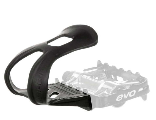 EVO, Strapless Double toe-clips, Black