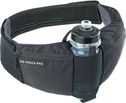 EVOC, Hip Pouch Pro + Drink Bottle, Bag, 1.5L, Black