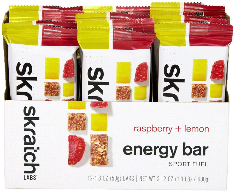 Energy Bar: Raspberry + Lemon (12pk)