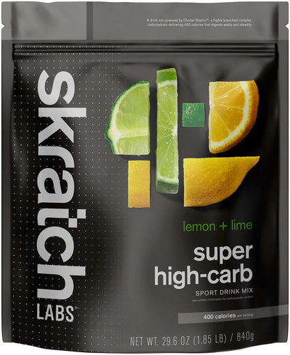 Super High-Carb Sport Drink Mix: Lemon + Lime (840g)